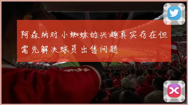 阿森纳对小蜘蛛的兴趣真实存在但需先解决球员出售问题